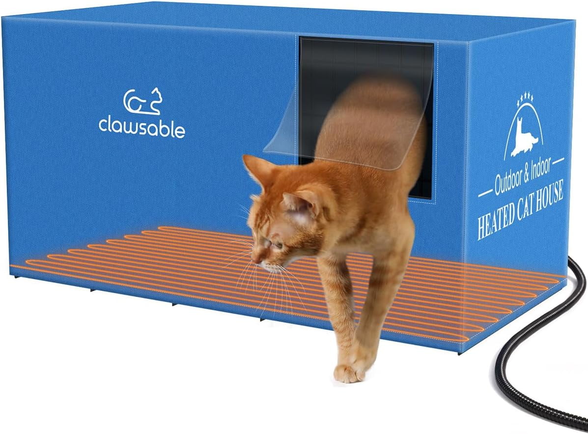 Outdoor Insulation Cat House – Clawsable