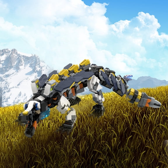 Clawstrider Machine Beast Building Blocks Set | MOC Horizon Forbidden West Model | DIY Assembly Brick Toy | Gift for Game & Machine Fans