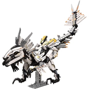Clawstrider Machine Monster Building Kit with a Display Stand | Compatible with Lego Horizon Forbidden West | Iconic Machine Attack Dinosaur Model, New 2022 (7,030 Pieces),Colorful