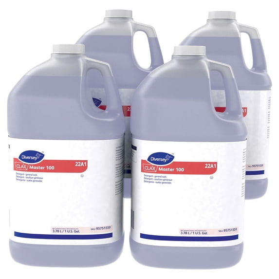 Clax Master 100, Liquid, Unscented, 4/Carton