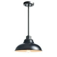 thumbnail image 1 of Claxy Black Barn Style Pendant Light Fixtures with Rods, 1 of 7