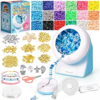 Jewelry Making Electric Bead Spinner Kids DIY Crafts Bracelet Clay