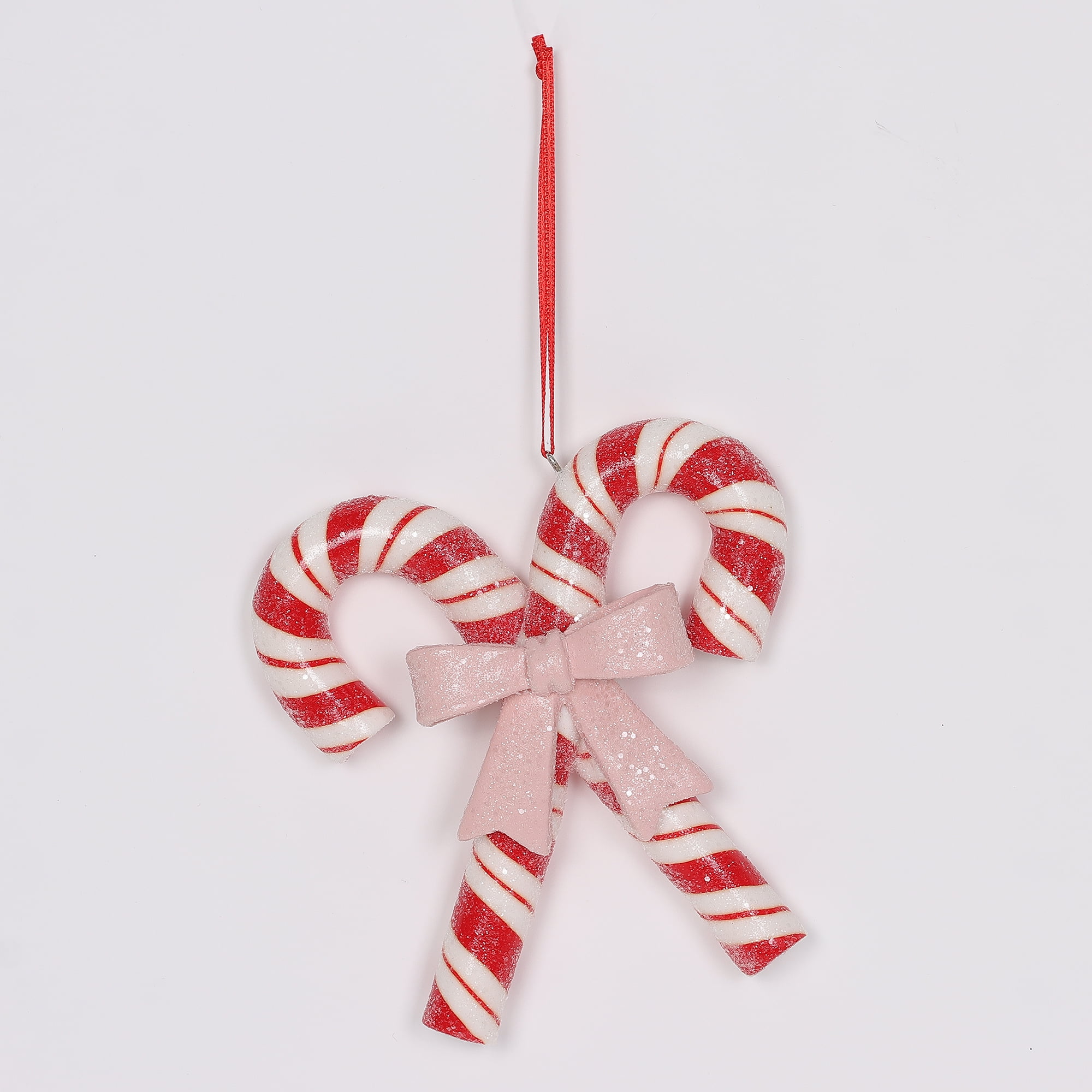 Clay Candy Cane Christmas Ornament, 4.5 in, by Holiday Time
