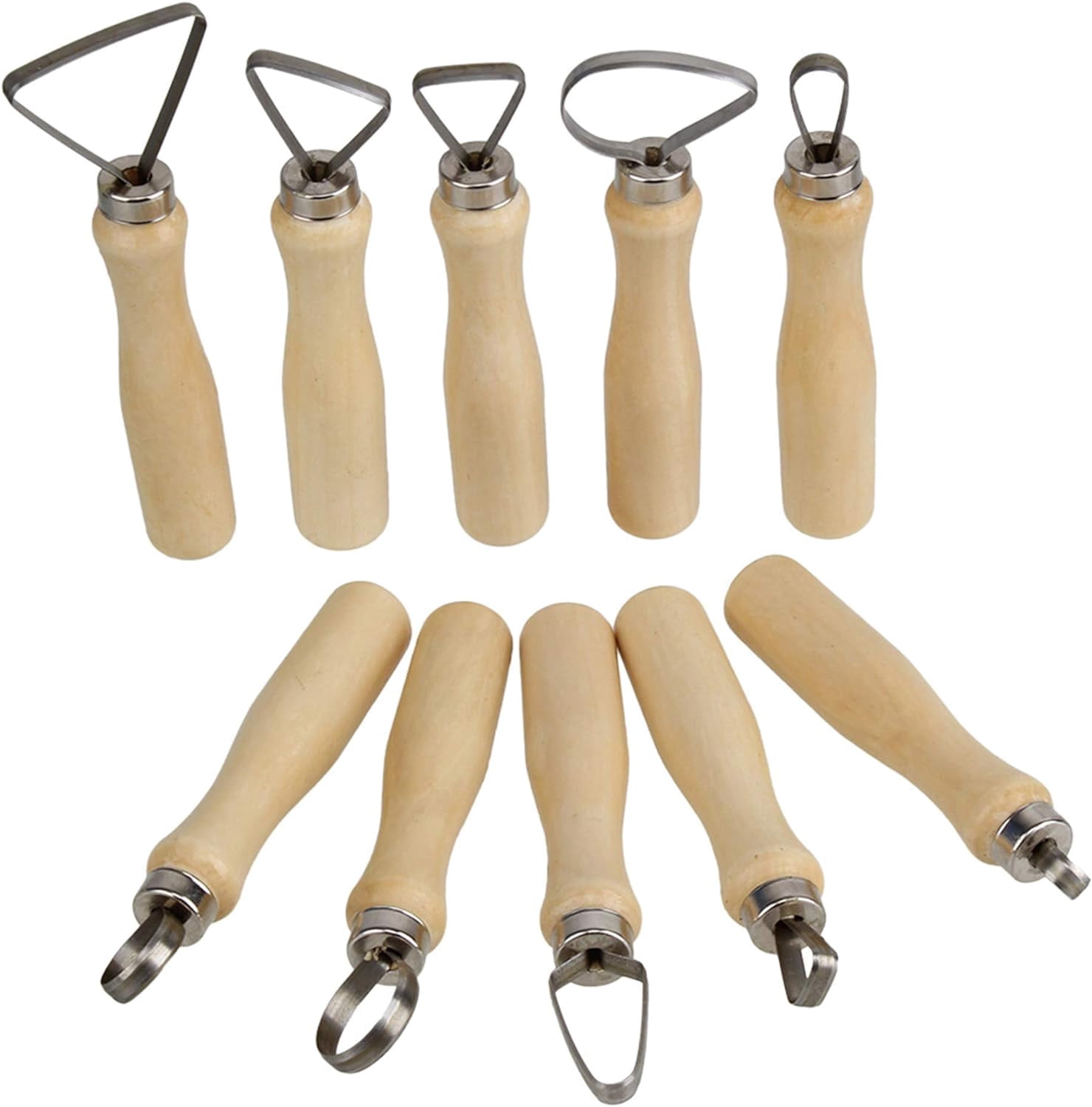 10PCS Clay Carving Tools Pottery Trimming Pottery Carving Trimming Pottery Pottery Trimming Sculpting Set Pottery Trimming Cake Carving