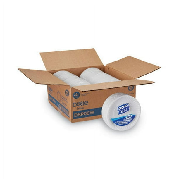 Coated Paper Plates, 6 Coated Paper Plates, 6