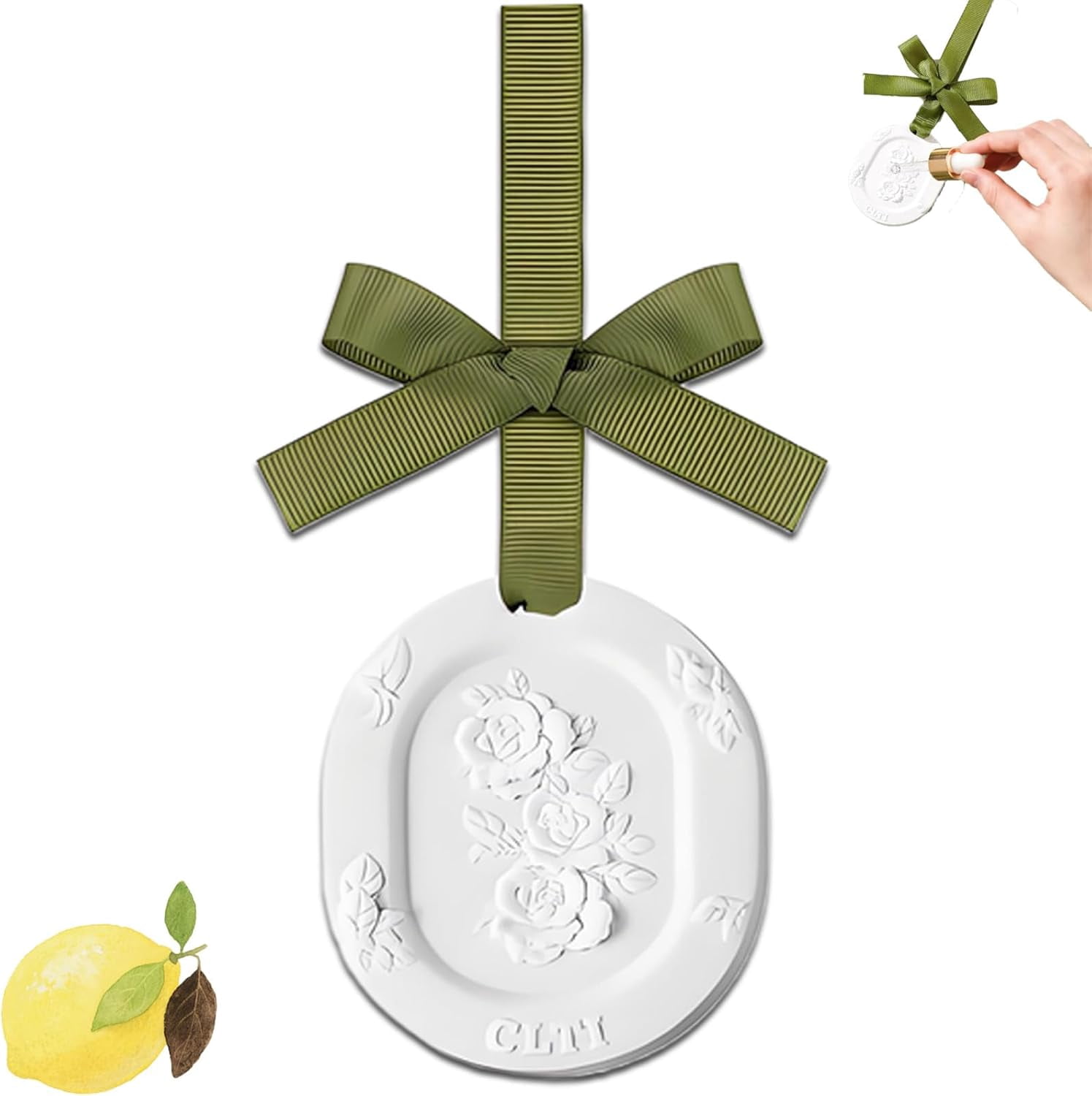 Clay Disk Essential Oil, Passive Diffusers for Essential Oils,Car ...