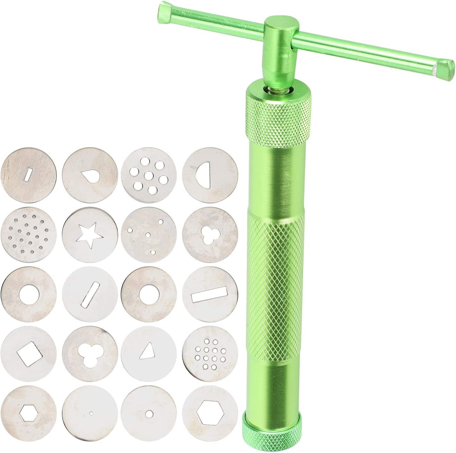 Clay Extruder, Stainless Steel Clay Extruder Machine Gun Mold for Clay