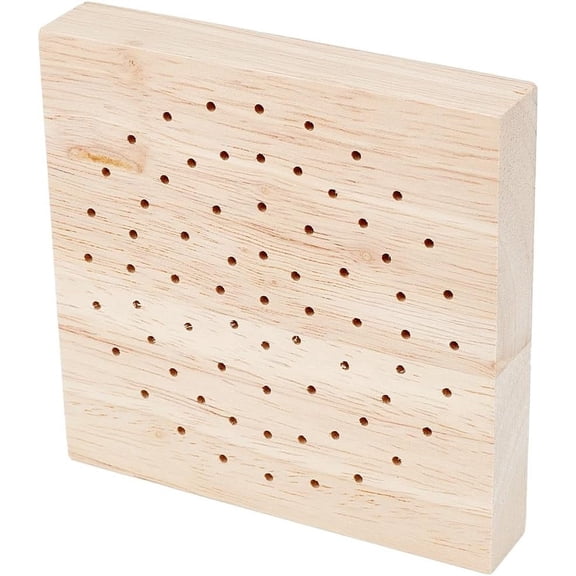 Clay Figurines Display Trays Pottery Modeling Tray Skewer Holder Oak Wooden Display Board Round Food Display Clay Figurines Holder for DIY Craft Pottery Clay Model and Food Pick Displays Wheat