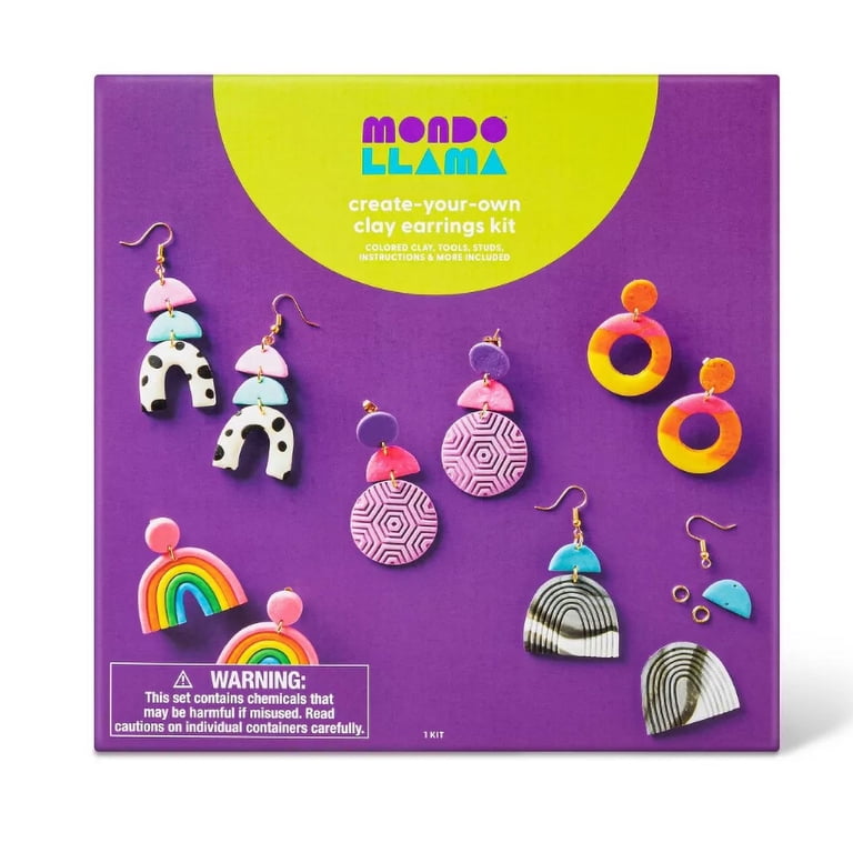 Clay Jewelry Kit - Mondo Llama - Walmart.com
