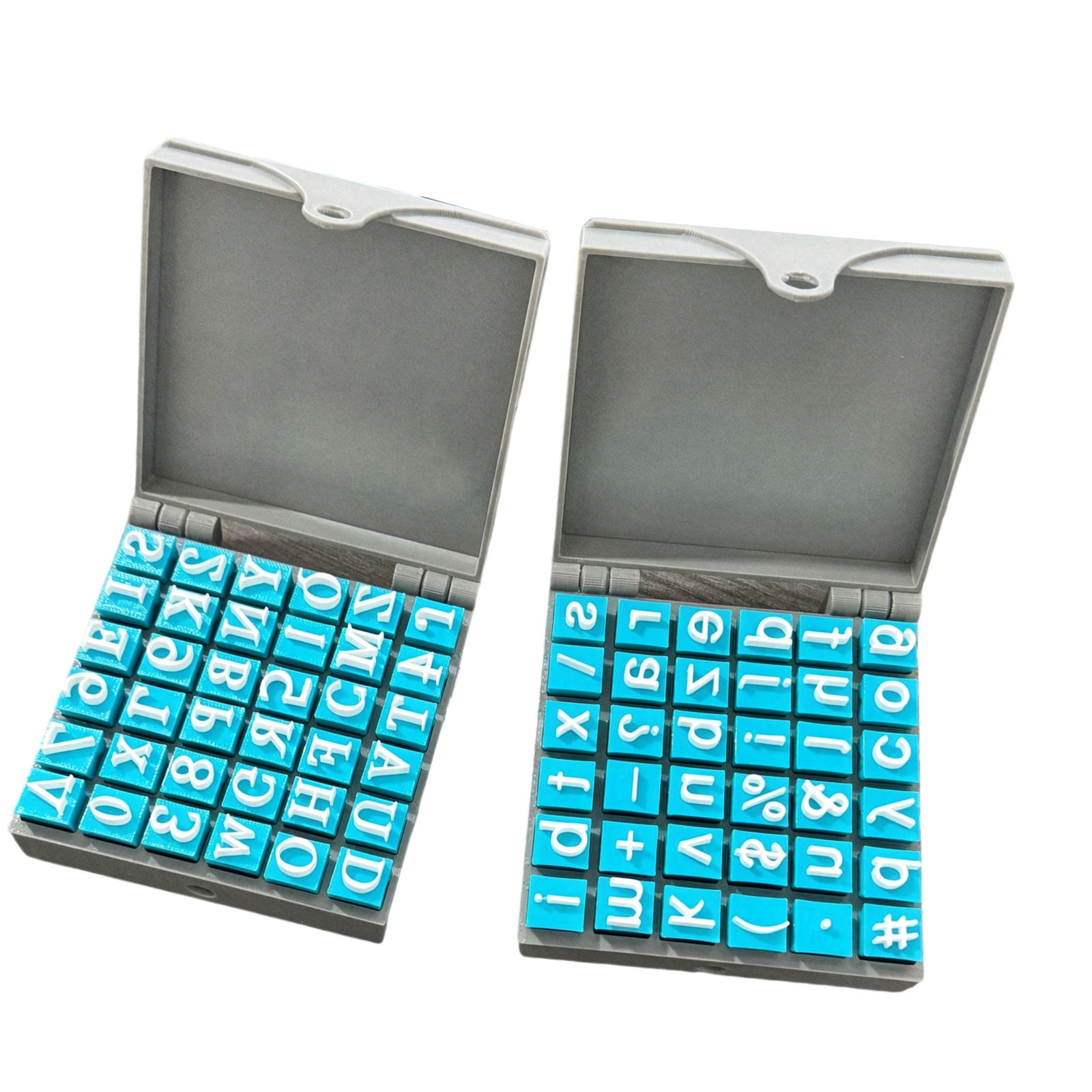 Number Characters Craft Clay Letter and Number Stamping Tool Set for Soft and Porcelain Clay ...