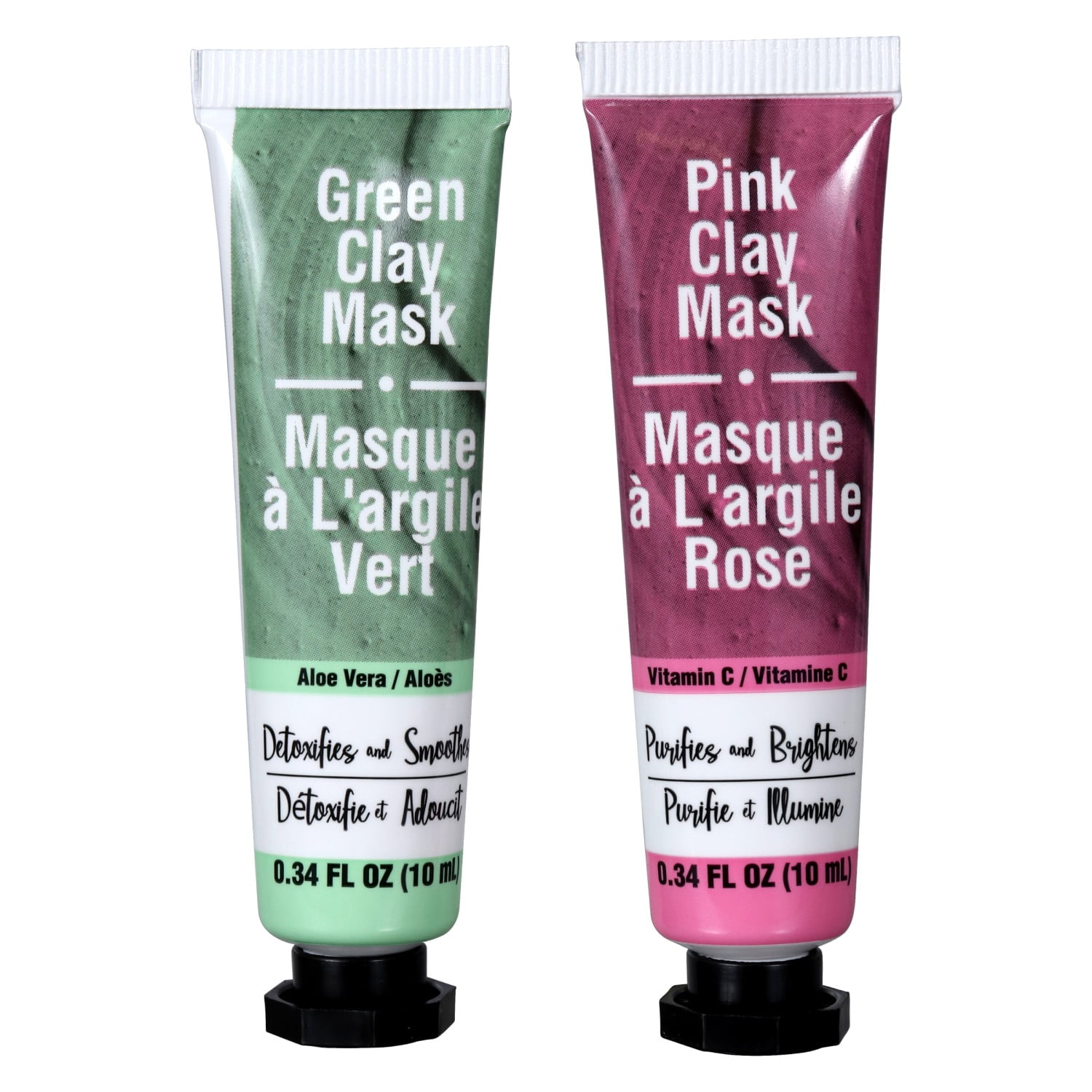 Clay Mask - Facial Skin Care Products Clay Mask Tubes, 2-ct