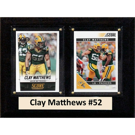 Clay Matthews Green Bay Packers 6'' x 8'' Plaque