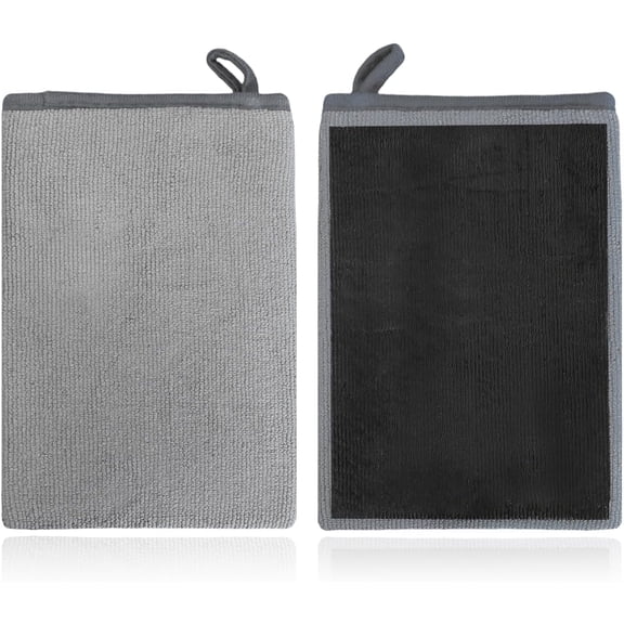 Clay Mitt, Scratch-Free Microfiber Clay Bar Alternative Mitt Car Detailing Glove, Car Cleaning & Polishing Tool Clay Eraser Mitt for Paint Glass Wheels, Car Accessories (Purple)