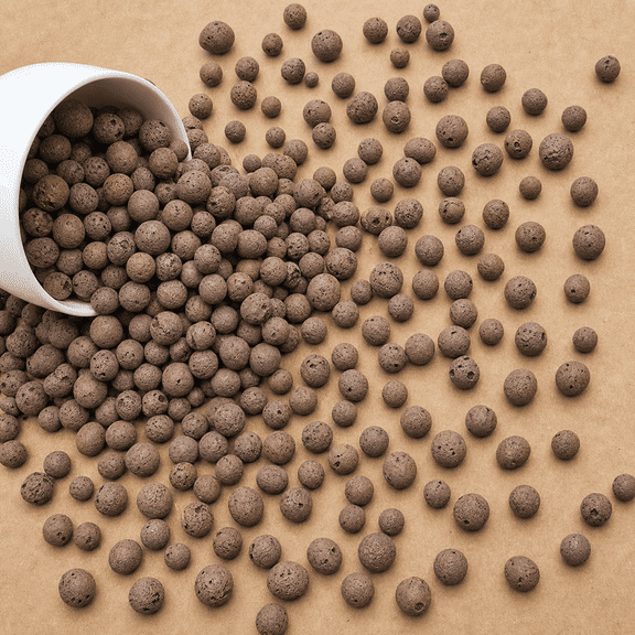 Clay Pebbles 5 Pounds 8mm-12mm Expanded Leca Balls Plant Gardening Hydroponic Use