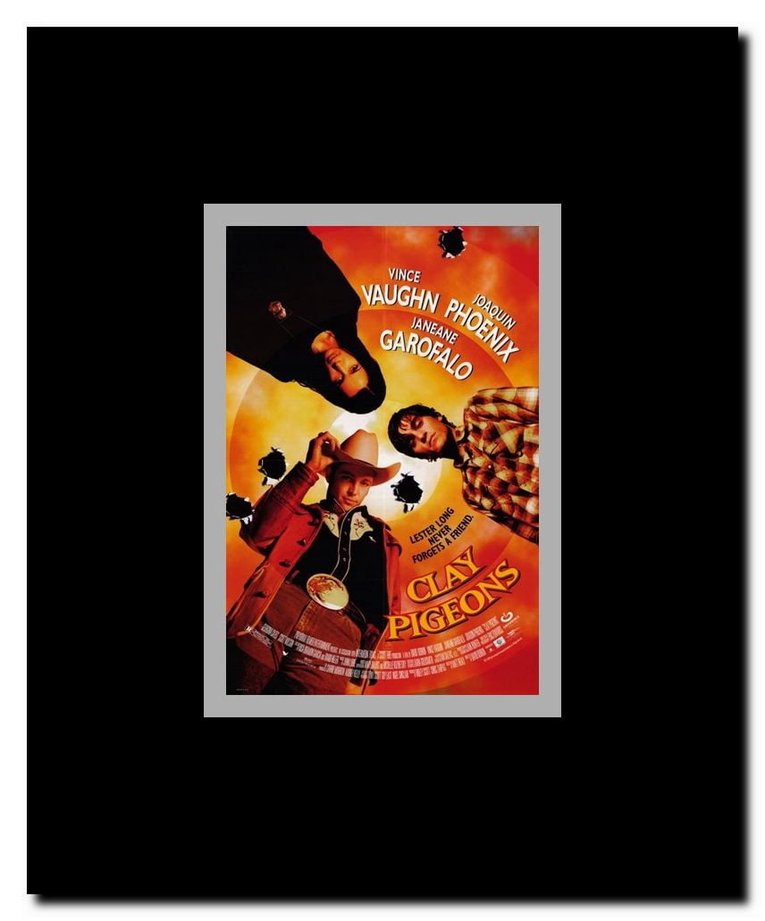 Clay Pigeons Framed Movie Poster