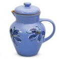 thumbnail image 1 of Clay PitcheBorisov Stoneware Pitcher (blue) 1.8-qt. (1.7 L), 1 of 6