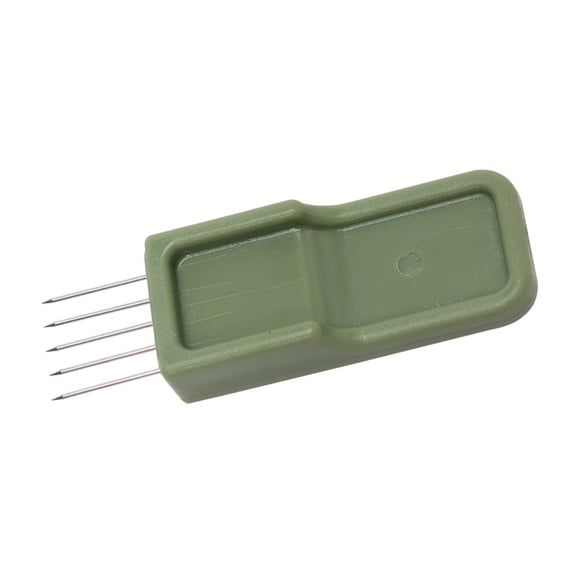 Clay Scoring Tool with 5 Needle Tips, Pottery Join Prep Scratcher for Texture Detail, Small Grip, Ceramic Class and Workshop Supply