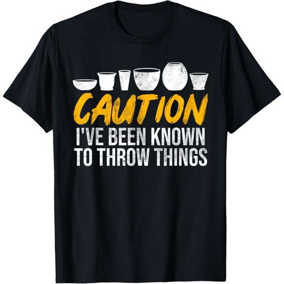 Clay Sculptor Funny Ceramic Artist Pottery Teacher Pottery T-Shirt