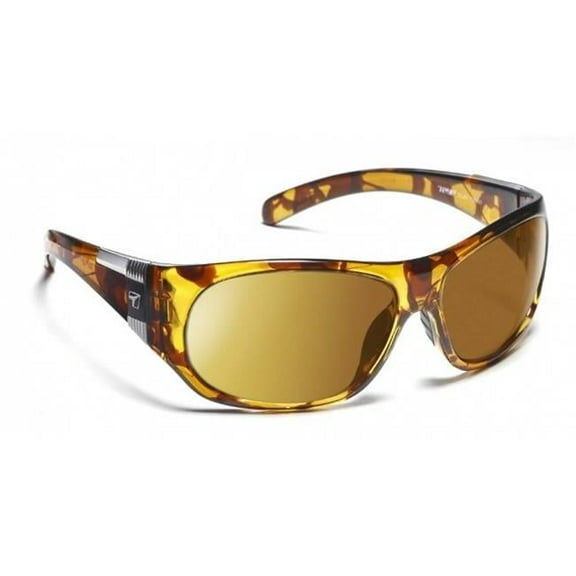 Clay Sharp View Polarized Copper Sunglasses, Dark Tortoise - Small & Extra Large