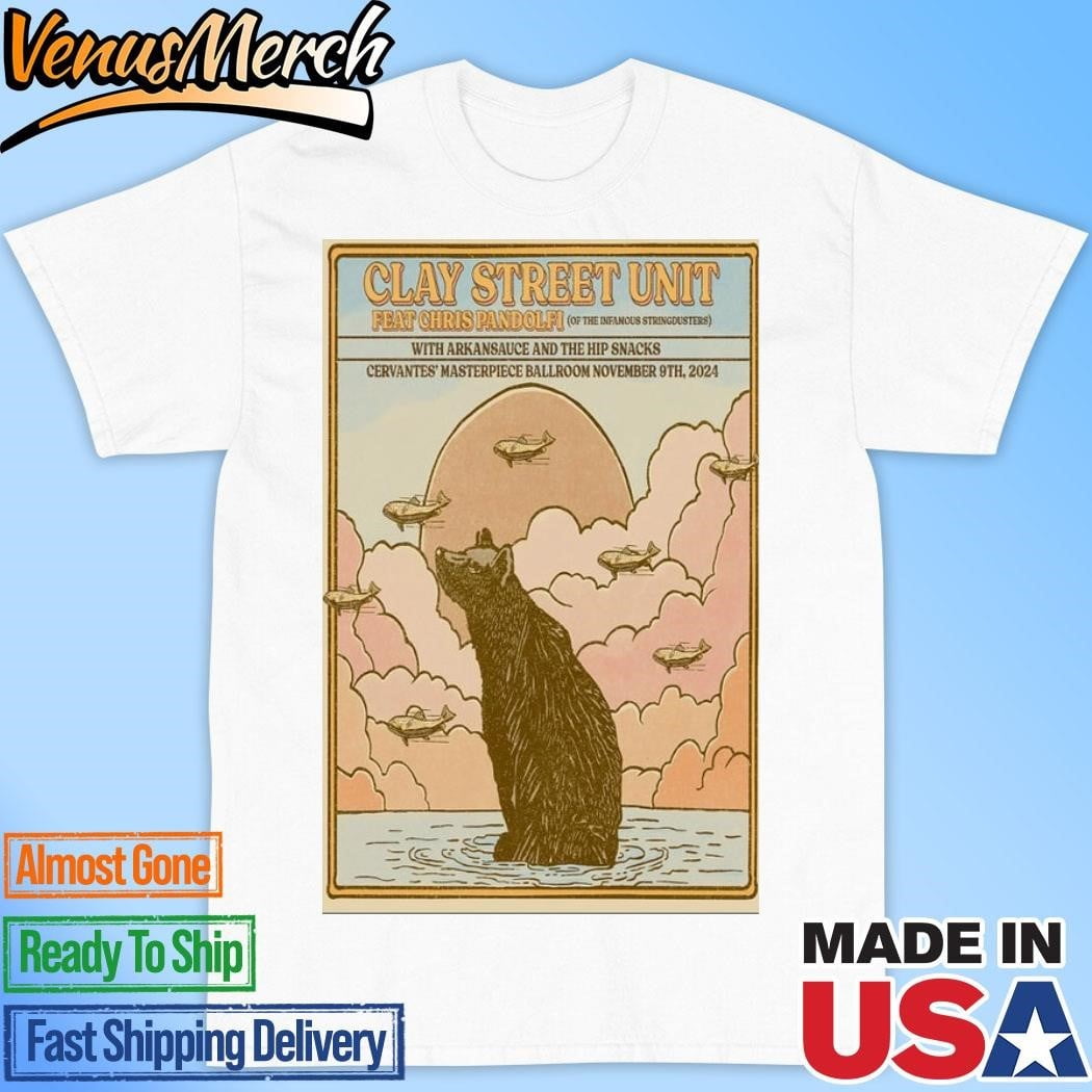 Clay Street Unit Tour In Denver Co On November 9 2024 Poster Shirt