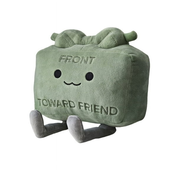 Clay The Claymore Cute Plush, A Dark Green Rectangular Plush Toys For Festival Gifts