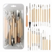 Clay Tools Kit 22 PCS - Pottery Tools, Polymer Sculpting Tool Set, Air Dry Clay Tools, for Adults, Crafting