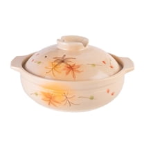 Clay cooking pots, Japanese round casserole dish with lid, terracotta casserole, rice clay pots for stew, soup, steam