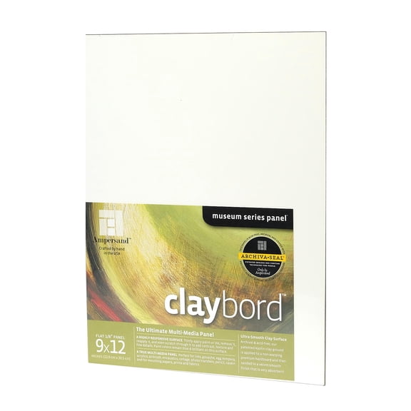 Claybord 9 in. x 12 in., each (pack of 2)