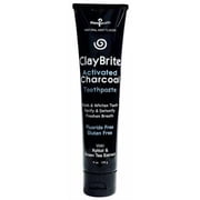 Claybrite Activated Charcoal Toothpaste - 4oz