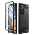 thumbnail image 1 of Clayco Xenon Series Case for Samsung Galaxy S22 Ultra 5G, [Built-in Screen Protector] Full-Body Rugged Cover Compatible with Fingerprint Reader, 6.9 inch 2022 Release (Black), 1 of 9