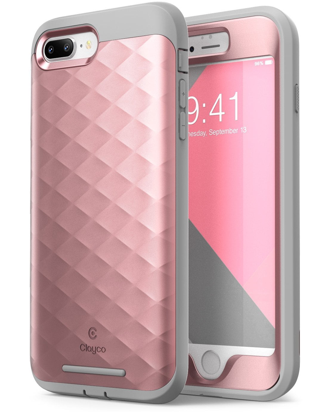 Clayco iPhone Plus, Plus Case, [Hera Series] Full-Body Rugged