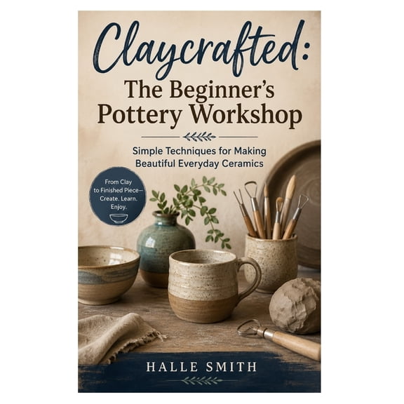 Claycrafted: The Beginner's Pottery Workshop: Simple Techniques for Making Beautiful Everyday Ceramics, (Paperback)