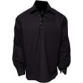 thumbnail image 1 of Claymore Black Highlander Kids Ghillie Shirt, Scottish Black Kilt Shirt for Boys, Kids - 4-5 Years, 1 of 4