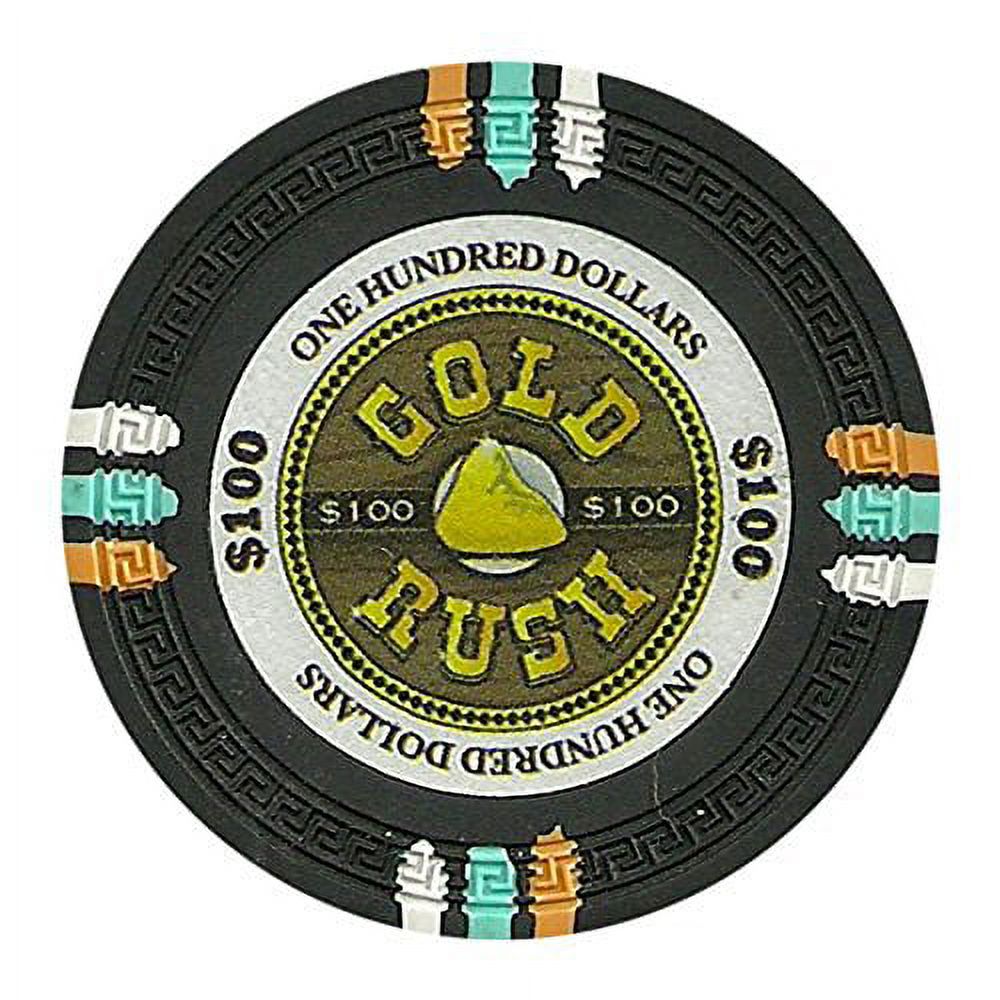 Claysmith Gaming Gold Rush Poker Chip Heavyweight 13.5Gram Clay