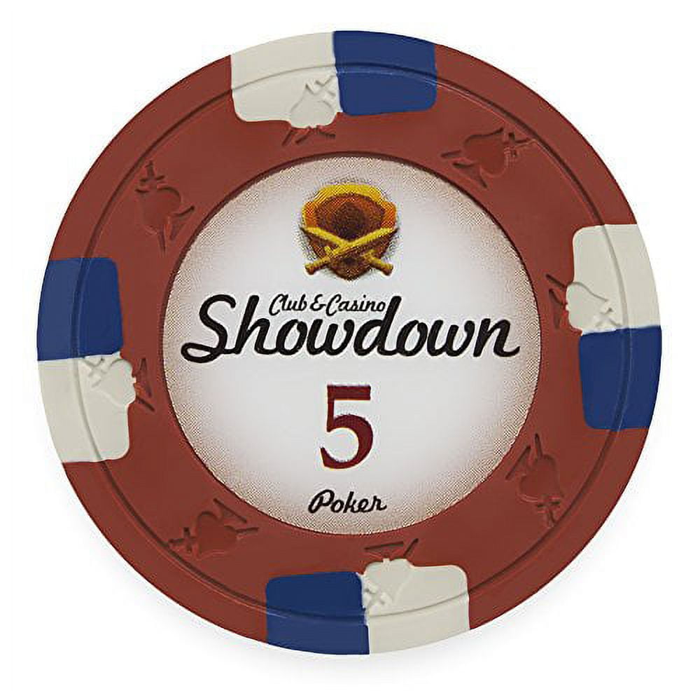 Showdown 13.5 Gram Clay Poker Chips – Poker Chip Lounge