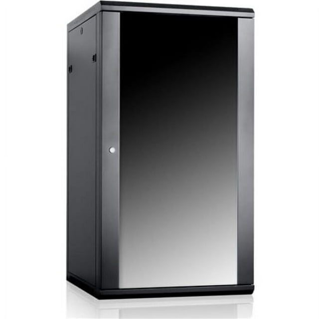 Claytek 22U 600mm Depth Wallmount Server Cabinet with 2U Metallic White Board Panel
