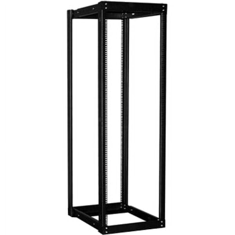 36U 1100mm Adjustable Open-frame Server Rack with 1U Cable Management ...