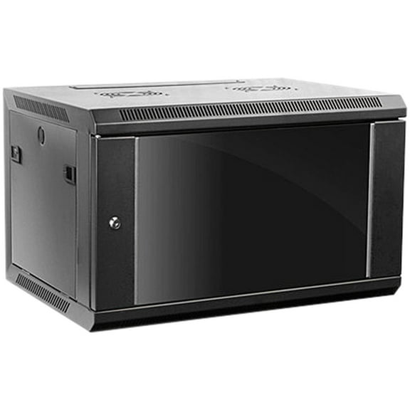 Claytek 6U 450mm Depth Wallmount Server Cabinet with 1U Keyboard Drawer