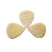 Clayton BES-3 Exotic Standard Sleeks Bone Guitar Picks- 3 Pieces