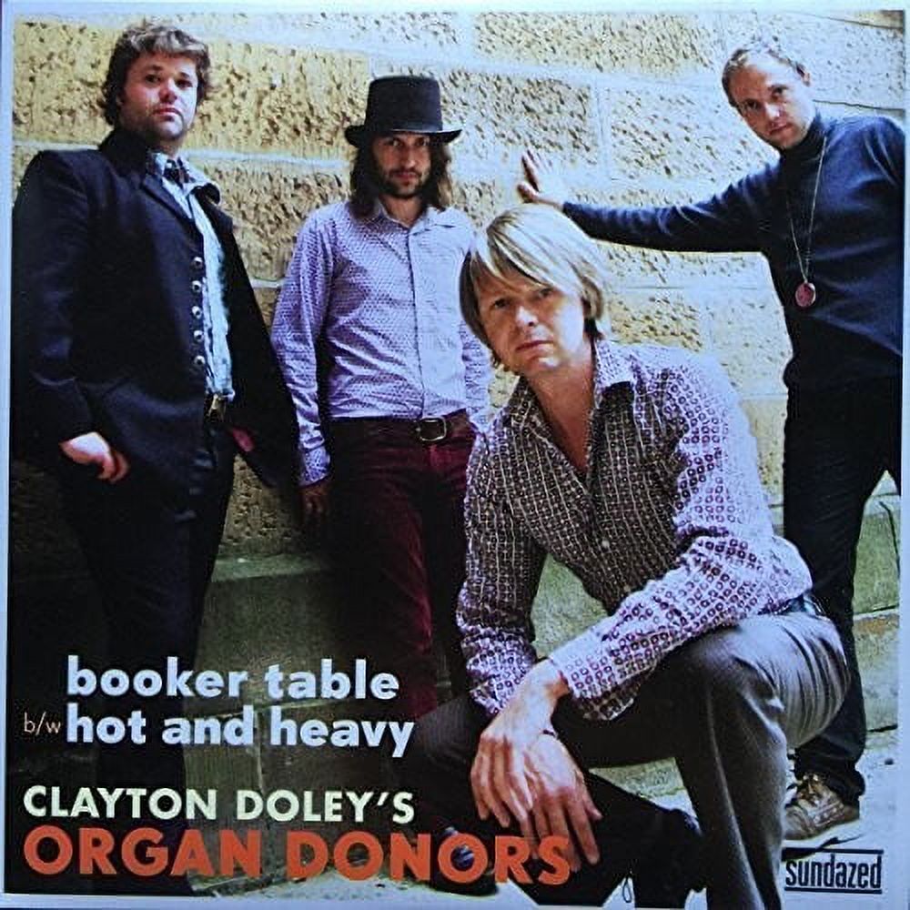 Clayton Doley's Organ Donors - Booker Table / Hot and Heavy - Music & Performance - Vinyl [7-Inch]