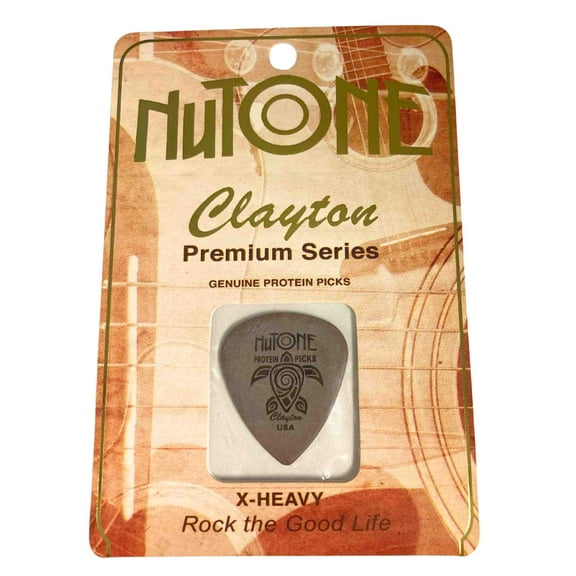 Clayton Premium NuTone Guitar Pick - Extra Heavy