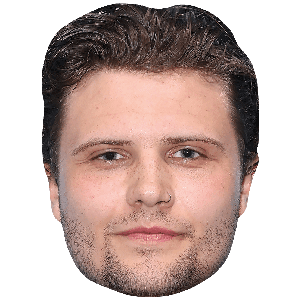Clayton Royal Johnson (Stubble) Celebrity Mask, Flat Card Face, Fancy ...