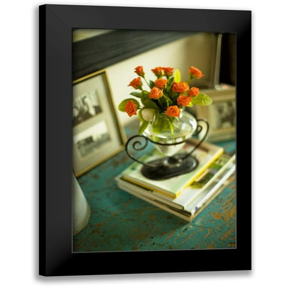 Clayton-Thompson, Philip 13x18 Black Modern Framed Museum Art Print Titled - Spring Bouquet I