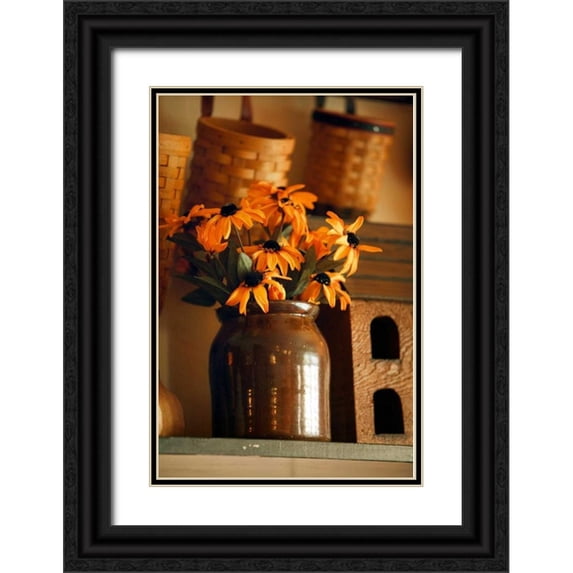 Clayton-Thompson, Philip 13x18 Black Ornate Wood Framed with Double Matting Museum Art Print Titled - Fresh Picked II