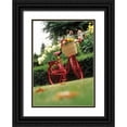 thumbnail image 1 of Clayton-Thompson, Philip 18x24 Black Ornate Wood Framed with Double Matting Museum Art Print Titled - Vintage Bicycle II, 1 of 4