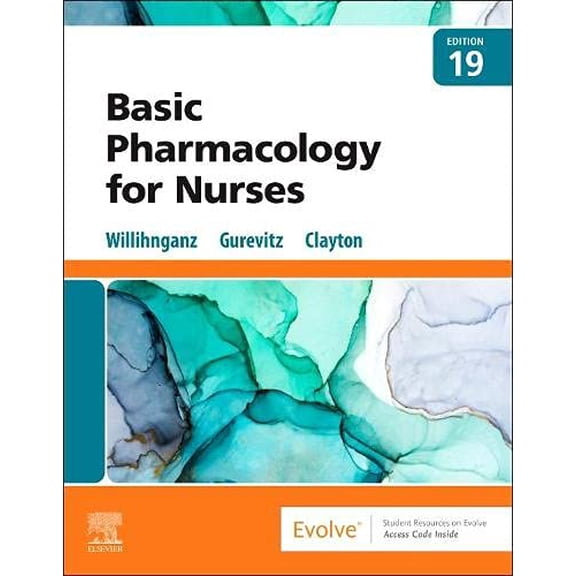 Pre-Owned Claytons Basic Pharmacology for Nurses, 9780323796309, 0323796303, Paperback, 19 edition