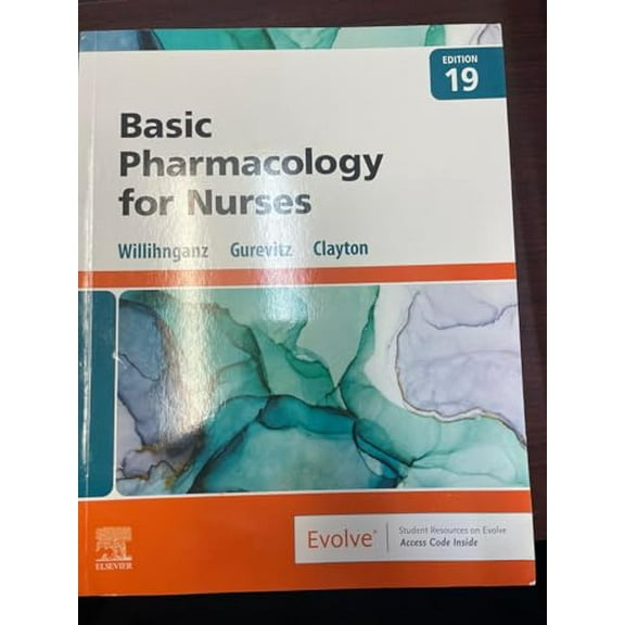 Pre-Owned Claytons Basic Pharmacology for Nurses, 9780323796309, 0323796303, Paperback, 19 edition