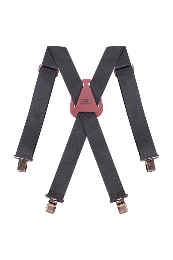 -51110 Black Nylon Work Suspenders