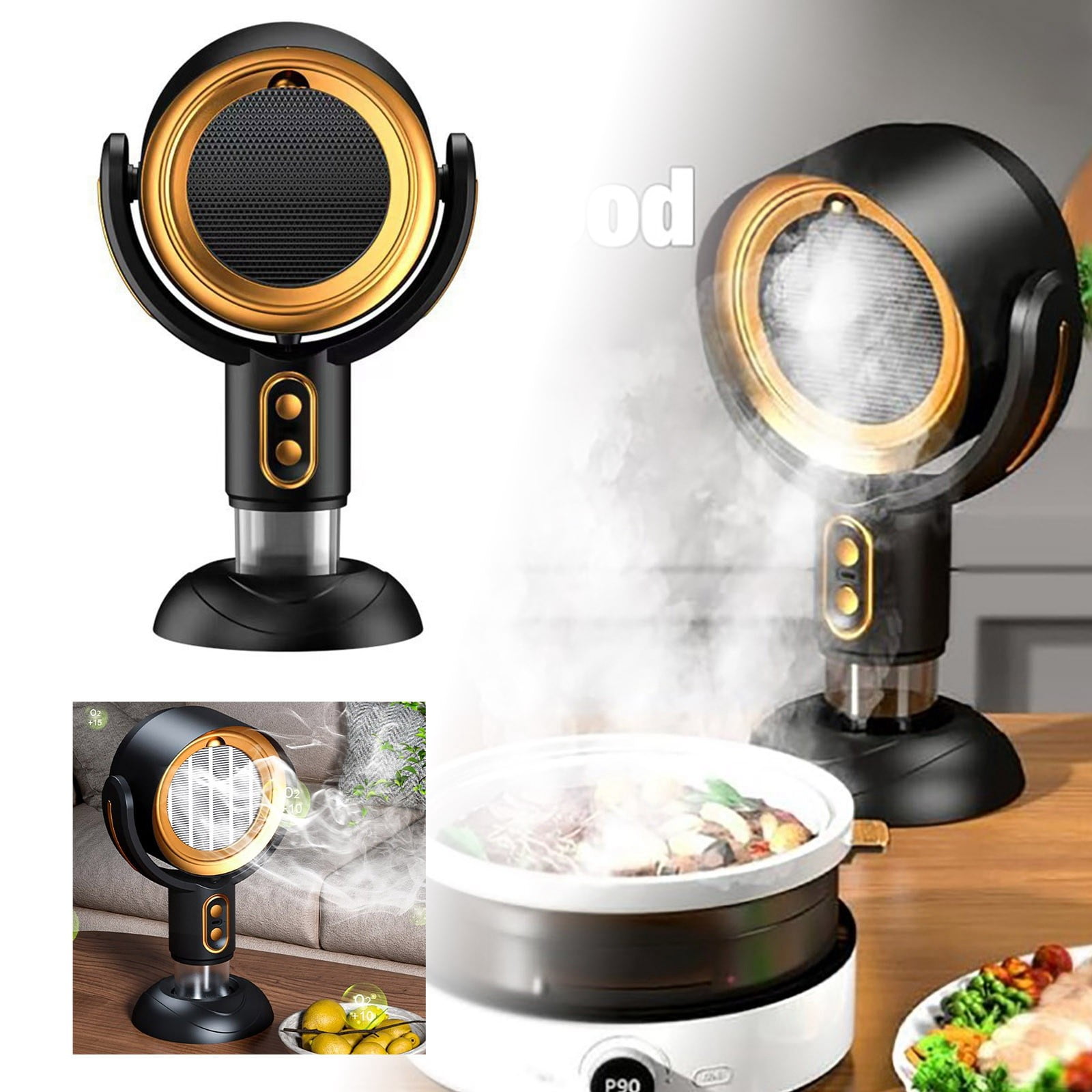 Clch101 Water Filter Portable Range Hood With Speed Exhaust Fan