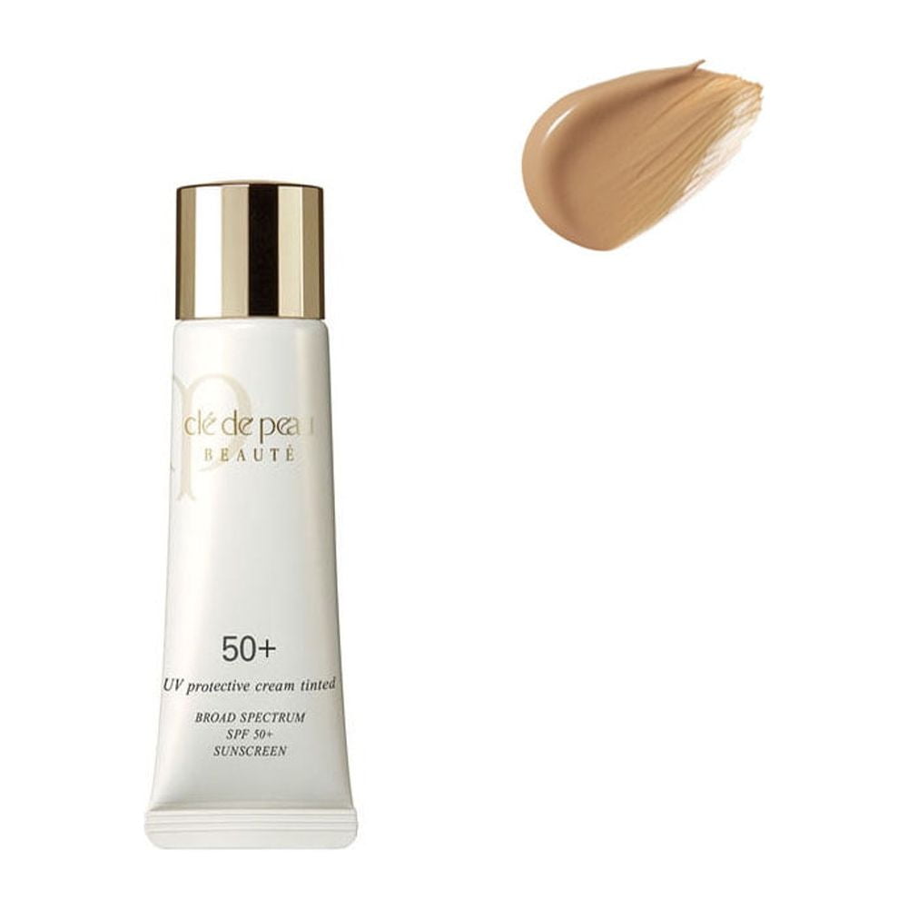 Cle De Peau Beaute UV Tinted Face Cream, Full Coverage Cle De Peau Beaute UV Tinted Face Cream, Full Coverage